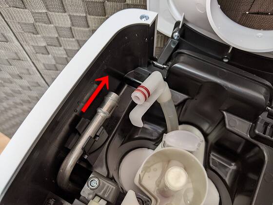 アキュアマイン「スマートサーバー」のタンク交換②