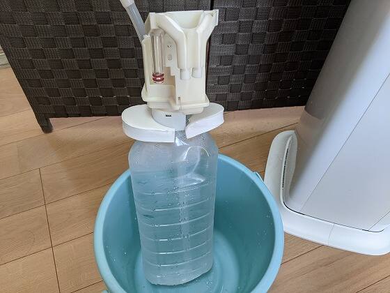 アキュアマイン「スマートサーバー」のタンク交換④